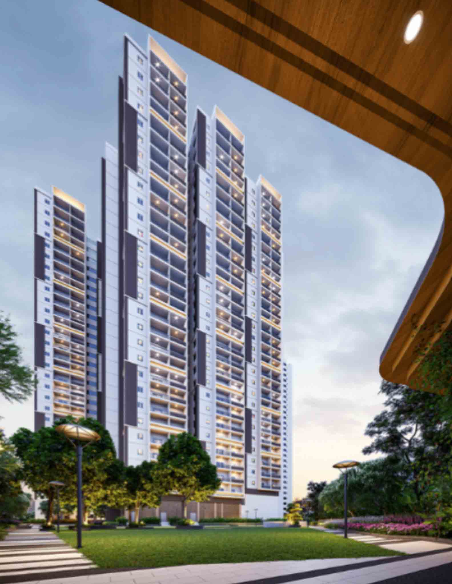 Hallmark Treasor-Residential-3 BHK , 4 BHK-Gandipet-Hyderabad-Under Construction